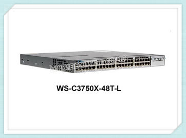 Commutatore della rete di trasmissione di dati del commutatore WS-C3750X-48T-L del cavo di Ethernet di Cisco per la piccola impresa