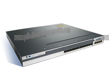 Servizi IP GE SFP del catalizzatore 3750X 12 del commutatore della fibra di Cisco WS-C3750X-12S-E SFP