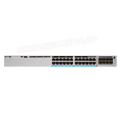 Elementi essenziali giallo cuoio profondi della rete del mGig 24p UPOE del catalizzatore 9300 di C9300-24UXB-E Cisco