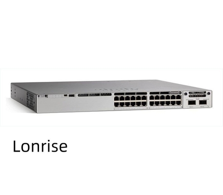 C9300L-24T-4X-E ​​- Switch Cisco Catalyst 9300L Uplink fissi a 24 porte Solo dati Uplink 4X10G Network Essentials