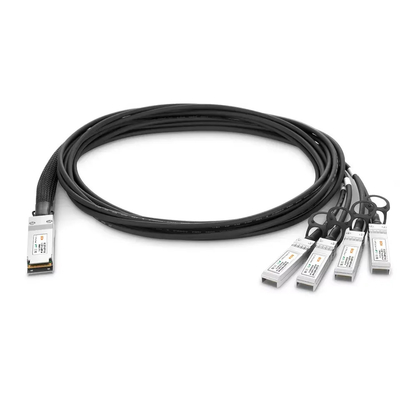 Modulo di trasmettitore ottico 4xSFP10G Cable di scissione di rame passivo QSFP-4SFP10G-CU5M