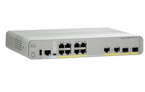 WS-C2960CX-8TC-L 8 porte Ethernet Gigabit 2 1G SFP e 2 1G Copper Uplinks Enhanced Limited