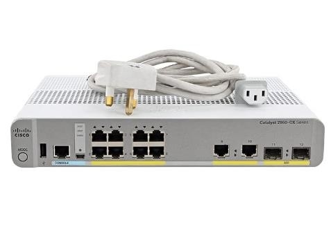 WS-C2960CX-8TC-L 8 porte Ethernet Gigabit 2 1G SFP e 2 1G Copper Uplinks Enhanced Limited