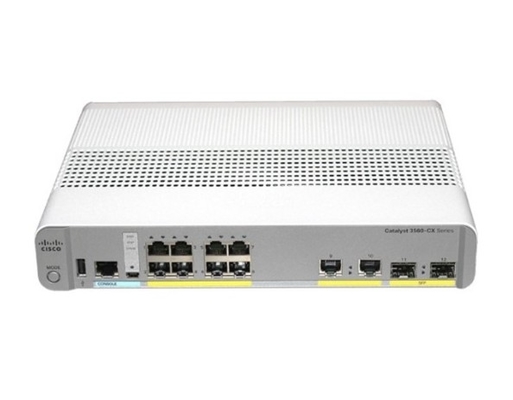 WS-C3560CX-8PC-S 8 - Port Compact Switch Layer 3 POE- 8 X 10/100/1000 Porti Ethernet