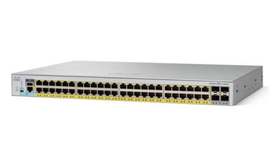 WS-C2960L-48PS-LL Catalyst 2960-L Switch 48 Port GigE con PoE 4 X 1G SFP LAN Lite (Asia Pacifico Numero di parte: WS-C2960