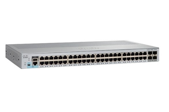 WS-C2960L-48TS-LL Catalyst 2960-L Switch 48 Port GigE 4 X 1G SFP LAN Lite (Asia Pacifico P/N: WS-C2960L-48TS-AP)