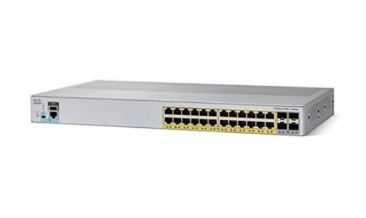 WS-C2960L-24PQ-LL Cisco Catalyst 2960L Switch 24 porte GigE PoE+ 4x10G SFP+ Lan Lite