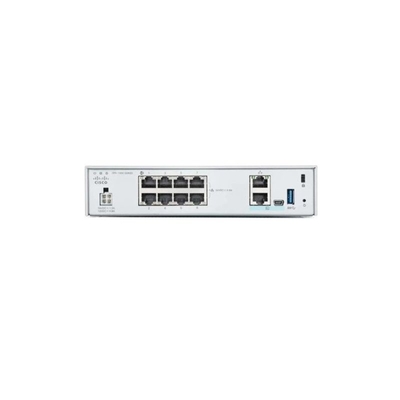 FPR1010-NGFW-K9 Cisco Secure Firewall Firepower 1010 Appliance con software FTD, porte Ethernet a 8 Gigabit (GbE)