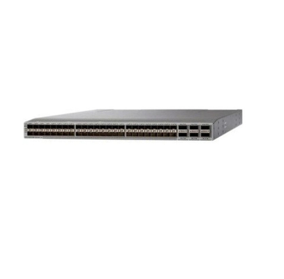 L'interruttore Ethernet ottico N9K C93180YC FX3 con modulo a fibra ottica è un interruttore 1RU con latenza inferiore a 1 microsecondo che supporta 3,6 Tbps di larghezza di banda e 1,2 bpp