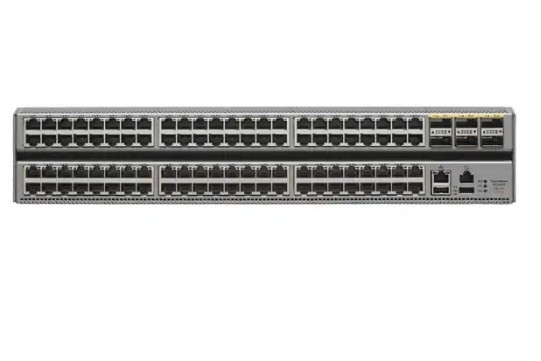 N9K-C93120TX Cisco Nexus 9000 Series Switch Nexus 9300 con 96p 100M/1/10G-T e 6p 40G QSFP è il Nexus 9300 con 96p 100M/1/10G-T e 6p 40G QSFP