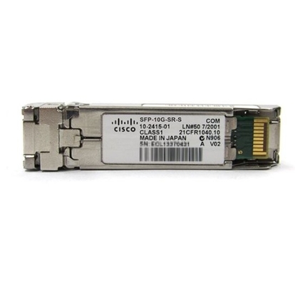 SFP-10G-SR-S Cisco SFP-10G-SR-S, 10GBASE-SR Modulo SFP Trasmettitore Cisco SFP di classe Enterprise