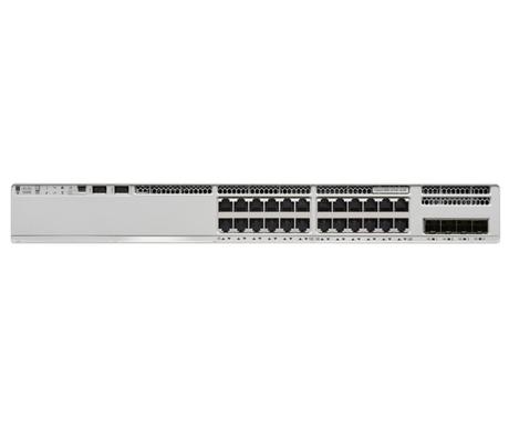 C9300L-24P-4G-A Cisco Catalyst 9300L Switches 24-Port Fixed Uplinks PoE+ 4X1G Uplinks Network Advantage