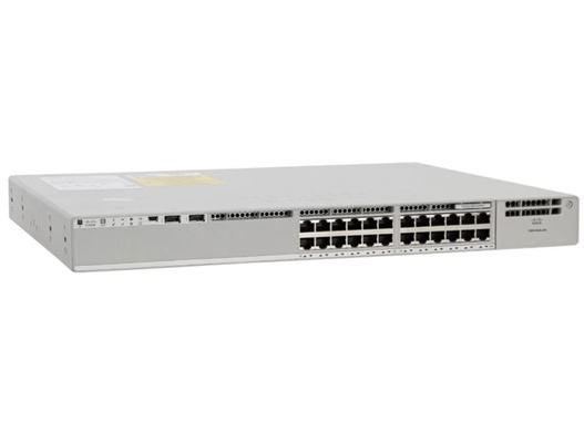 C9300L-24P-4G-A Cisco Catalyst 9300L Switches 24-Port Fixed Uplinks PoE+ 4X1G Uplinks Network Advantage