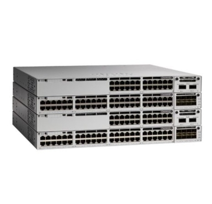C9300L-48T-4X-A Cisco Catalyst 9300L Switches 48 porte Uplinks fissi dati solo 4X10G Uplinks vantaggio di rete