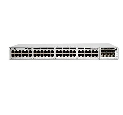C9300L-48T-4X-A Cisco Catalyst 9300L Switches 48 porte Uplinks fissi dati solo 4X10G Uplinks vantaggio di rete