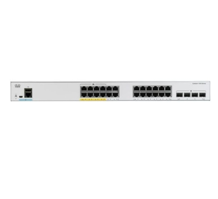 C1000-24P-4X-L Cisco Catalyst 1000 Series Switches 24x 10/100/1000 porte Ethernet PoE+ 4x 10G SFP uplink