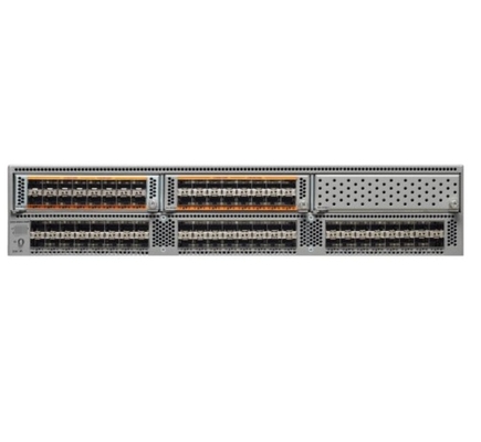 N5K-C5596T-FA - Cisco Nexus 5000 Series Switch Nexus 5596T Chassis 2RU con porte fisse 2PS/4Fans 32x10GT/16xSFP+ N5K-C5596T-FA