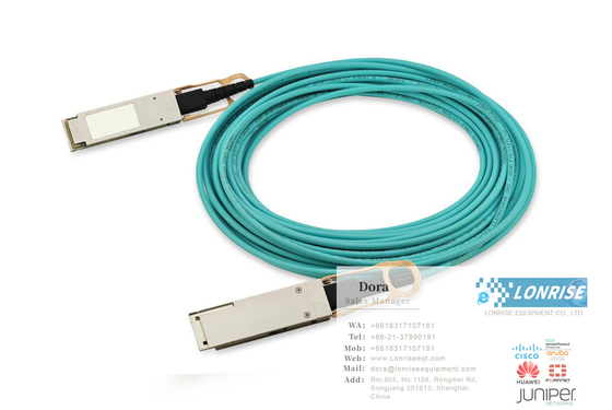 Cavi AOC 02311KNQ QSFP-100G-AOC-10M Cavo ottico attivo QSFP28 100G (850nm 10m AOC) pronto per l'uso