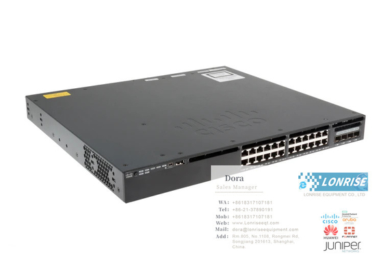 WS-C3650-24PD-S Switch Ethernet della serie C3650 24 porte PoE Gigabit Enterprise Switch WS-C3650-24PD-S