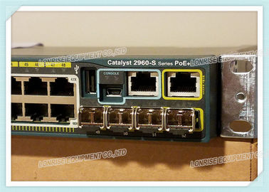 Cisco Switch WS-C2960S-48LPS-L 48 Port Poe Gigabit Ethernet Switch Cisco Network Switch offre 48 Power over Ethernet (PoE) Ethernet 10/100/1000 porte con 370W PoE alimentazione
