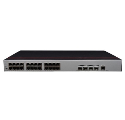S1730S-S24P4S-A1 Huawei S1730S-S24P4S-A (24 porte Ethernet 10/100/1000BASE-T 4 Gigabit SFP, PoE+, alimentazione AC)