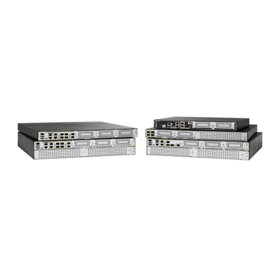 ISR4461 K9 Cisco Router ISR 4461 con 4 slot GE 3 NIM ISC 3 SM 8 GB Flash Memory predefinito