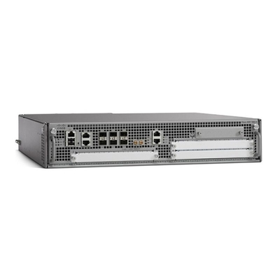 ASR1002 X Servizio di aggregazione Router ASR1000serie router Costruire la porta Gigabit Ethernet 5G larghezza di banda del sistema 6 porte SFP