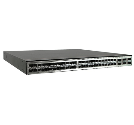 CE6863E-48S6CQ-F Huawei CloudEngine 6800 48*25G SFP28, 6*100G QSFP28, 2* alimentazione a corrente alternata, presa d'aria laterale