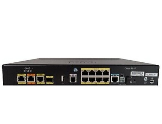 WAN senza fili del regolatore AVC di sicurezza del router C891F-K9 1 SFP 4 POE di Cisco