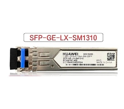 SFP-GE-LX-SM1310 Huawei SFP Trasmettitore ottico eSFP GE 1310nm Fibra mono-moda 10km LC