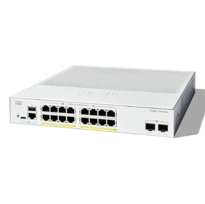 Cisco C1300-16P-2G - Cisco Switches C1300-16P-2G PoE Catalyst 1300 16-Port GE PoE 2x1G SFP