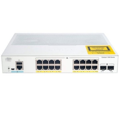 Cisco C1300-16P-2G - Cisco Switches C1300-16P-2G PoE Catalyst 1300 16-Port GE PoE 2x1G SFP