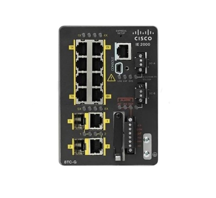 IE-2000-8TC-G-E - Ethernet industriale serie 2000 IE2000 con porte 8FE Copper e 2GE Combo (Lan Base) - 1588