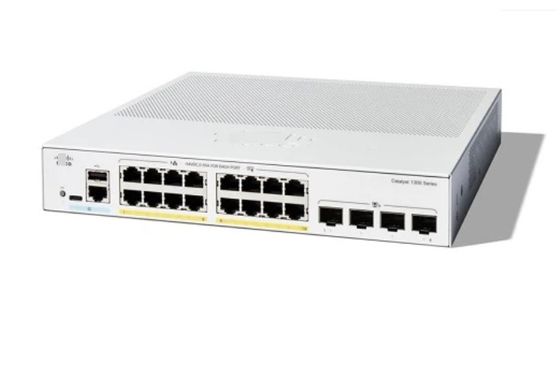 Cisco C1200-16P-2G - Cisco Switches 16x 10/100/1000 PoE + porte con 120W budget di potenza, 2x Gigabit SFP, rack-montabile
