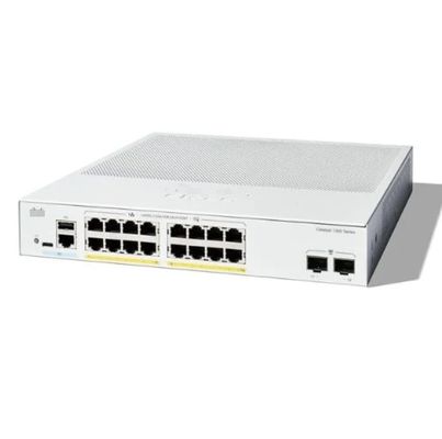 Cisco C1200-16P-2G - Cisco Switches 16x 10/100/1000 PoE + porte con 120W budget di potenza, 2x Gigabit SFP, rack-montabile