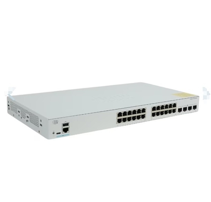 C1200-24T-4X Cisco C1200-24T-4X 24x 10/100/1000 porte con budget di potenza di 195W, 4x10 Gigabit SFP, montabile su rack