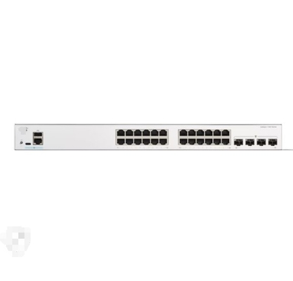 C1200-24T-4X Cisco C1200-24T-4X 24x 10/100/1000 porte con budget di potenza di 195W, 4x10 Gigabit SFP, montabile su rack