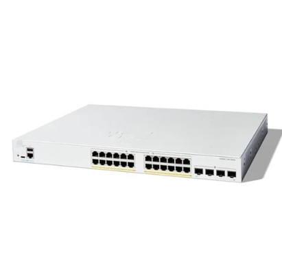 C1200-24T-4X Cisco C1200-24T-4X 24x 10/100/1000 porte con budget di potenza di 195W, 4x10 Gigabit SFP, montabile su rack
