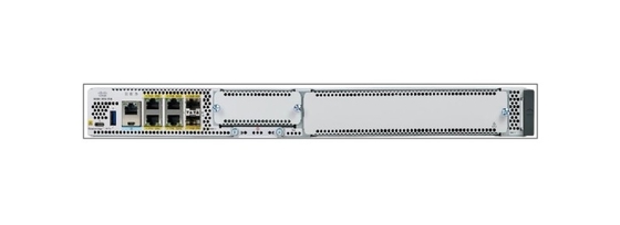 C8300-1N1S-4T2X - Cisco Catalyst 8300 Series Edge Platforms Series C8300 1RU w/ 10G WAN (1 slot SM e 1 slot NIM e 2 porte Ethernet 10 Gigabit e 4 porte Ethernet 1 Gigabit)