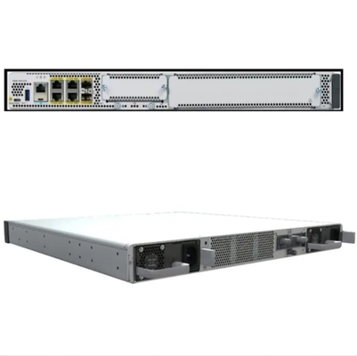 C8300-1N1S-6T - Cisco Catalyst 8300 Series Edge Platforms Series C8300 1RU w/ 10G WAN (1 slot SM e 1 slot NIM e 6 porte Ethernet da 1 Gigabit)