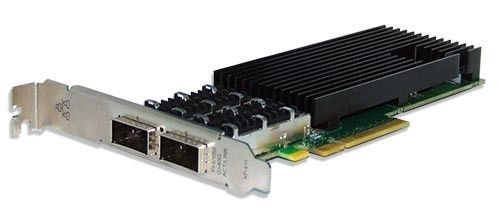 PE340G2QI71 doppia porta fibra 40 Gigabit Ethernet PCI Express Server Adapter Silicom