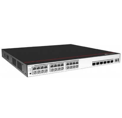 S5735-S24T4XE-V2 24*10/100/1000 Porti base-T 4*10GE Porti SFP+ 2*12GE Porti stack PoE+ senza modulo di alimentazione