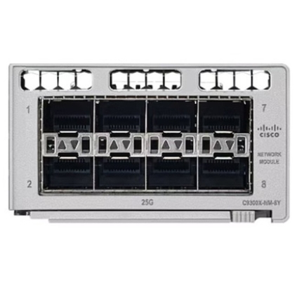 C9300X-NM-8Y Catalizzatore della serie 9300 Modulo di rete Modulo di espansione 1gb Ethernet 10gb/25gb Ethernet Sfp X 8