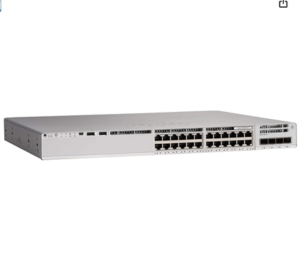 C9200L-24T-4X-E Cisco Switch Catalyst 9200L 24 porte dati, 4x10G Uplink Switch Network Essentials