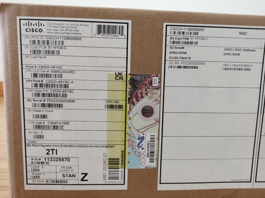 Cisco C9500-48Y4C-A Catalyst 9500 Switch 25G a 48 porte