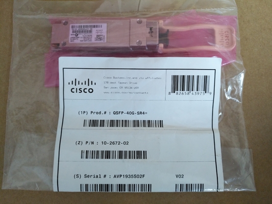 Modulo ricetrasmettitore Cisco QSFP-40G-SR4 40GBASE-SR4 MMF
