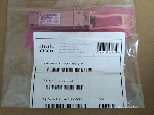 Modulo ricetrasmettitore Cisco QSFP-40G-SR4 40GBASE-SR4 MMF