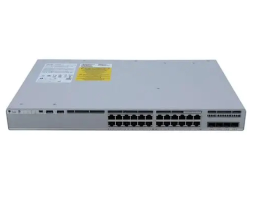 Switch Gigabit a 24 porte Cisco C9200L-24T-4X-E con 4 uplink 10G