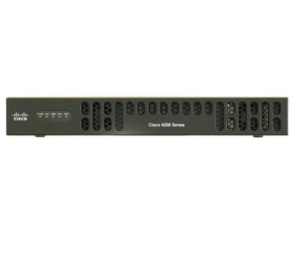 ISR4221-SEC/K9 ISR 4321 with 2 onboard GE, 2 NIM slots, 1 ISC slot, 4 GB Flash Memory default, 4 GB DRAM default