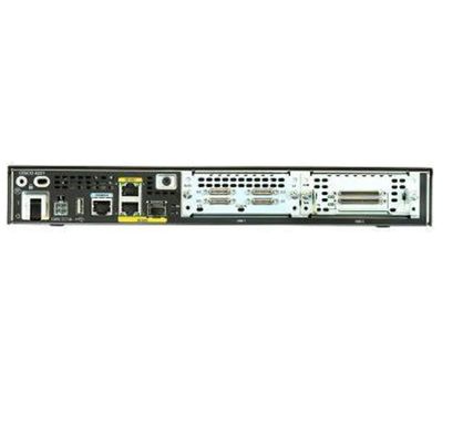ISR4221-SEC/K9 ISR 4321 with 2 onboard GE, 2 NIM slots, 1 ISC slot, 4 GB Flash Memory default, 4 GB DRAM default